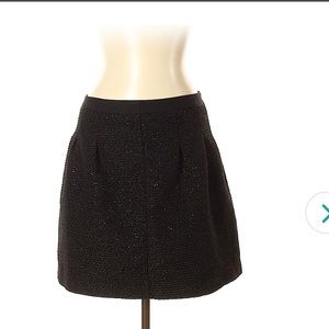 Loft black mini with metallic detail